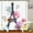 ndhd8287, variant on 3d Shower Curtains Flowers Paris Tower Waterproof Bathroom Curtain With 12 Home Decoration Washable Polyester Bath Screen