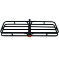 thumbnail image 5 of 53" Hitch Mount Cargo Carrier for SUV & Truck, 500LB Capacity Black Steel Rear Cargo Rack Fits 2" Receiver - Includes Hitch Pin, 5 of 11