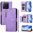 thumbnail image 3 of Funda para Xiaomi 13T/13T PRO 5G Cartera de Mano con Cremallera y Correa Cruzada Desmontable, 3 of 5