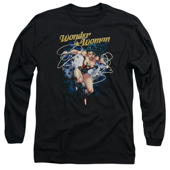 Jla - Starburst - Long Sleeve Shirt - Large