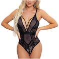 thumbnail image 1 of Ropa interior sexy Pijamas sexy Mujer Encaje Teddy Ropa interior Medias Fridja  nalpqowj15626, 1 of 9