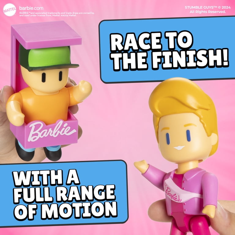 Stumble Guys X Barbie Action Figures - 1 Pack Window Box, 5 Styles