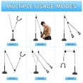 thumbnail image 2 of Fitness Cable Pulley System, Gym LAT and Lift Pulldown Machine Attachments, Home Workouts Equipments for Biceps Triceps Shoulder Arm Curl Forearm Muscle Strength Exercise$$Sport & Recreation Other, 2 of 9