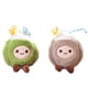 thumbnail image 1 of Juego de llaveros de felpa de coco, 2 unidades, diseño de frutas de verano, 11 cm, 1 of 3