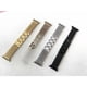 thumbnail image 3 of Adecuado para Apple Watch iwatch 1-7 generación, correa de metal de acero inoxidable tejida con forma de corazón de cadena de cuatro filas, 3 of 5