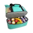 thumbnail image 3 of Outdoor Travel Picnic Bag, Beach Thermal Insulation And Fresh-keeping Ice Bag, Mesh Beach Bag, Creative Multi-functional Ice Bag buy 2 get 3, 3 of 5