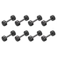 thumbnail image 1 of Unique Bargains 8Pack Metal Bag Strap Connect Buckles,16x26mm Purse Screw Fixing Rivets (Metallic Black), 1 of 7
