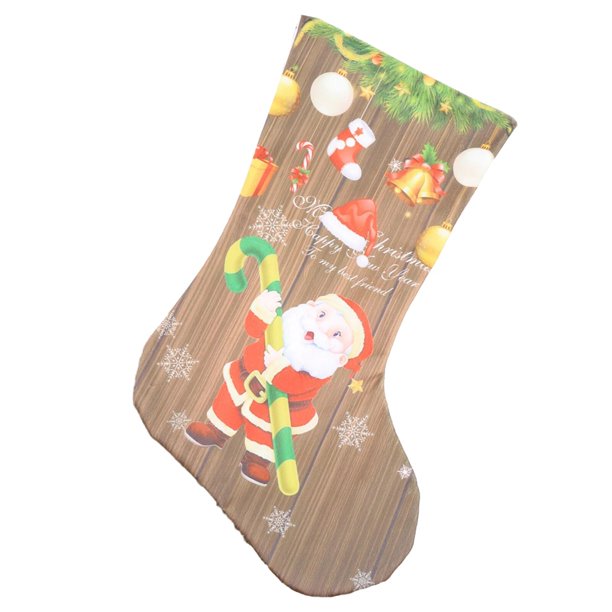 Calcetines de Navidad para chimenea, adornos de árbol de Navidad, decoraciones para el hogar, Papá Noel, alce, calcetín de nieve, feliz, Invierno