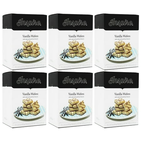 Inspire Square Protein Wafers - Vanilla Size: 6-Pack