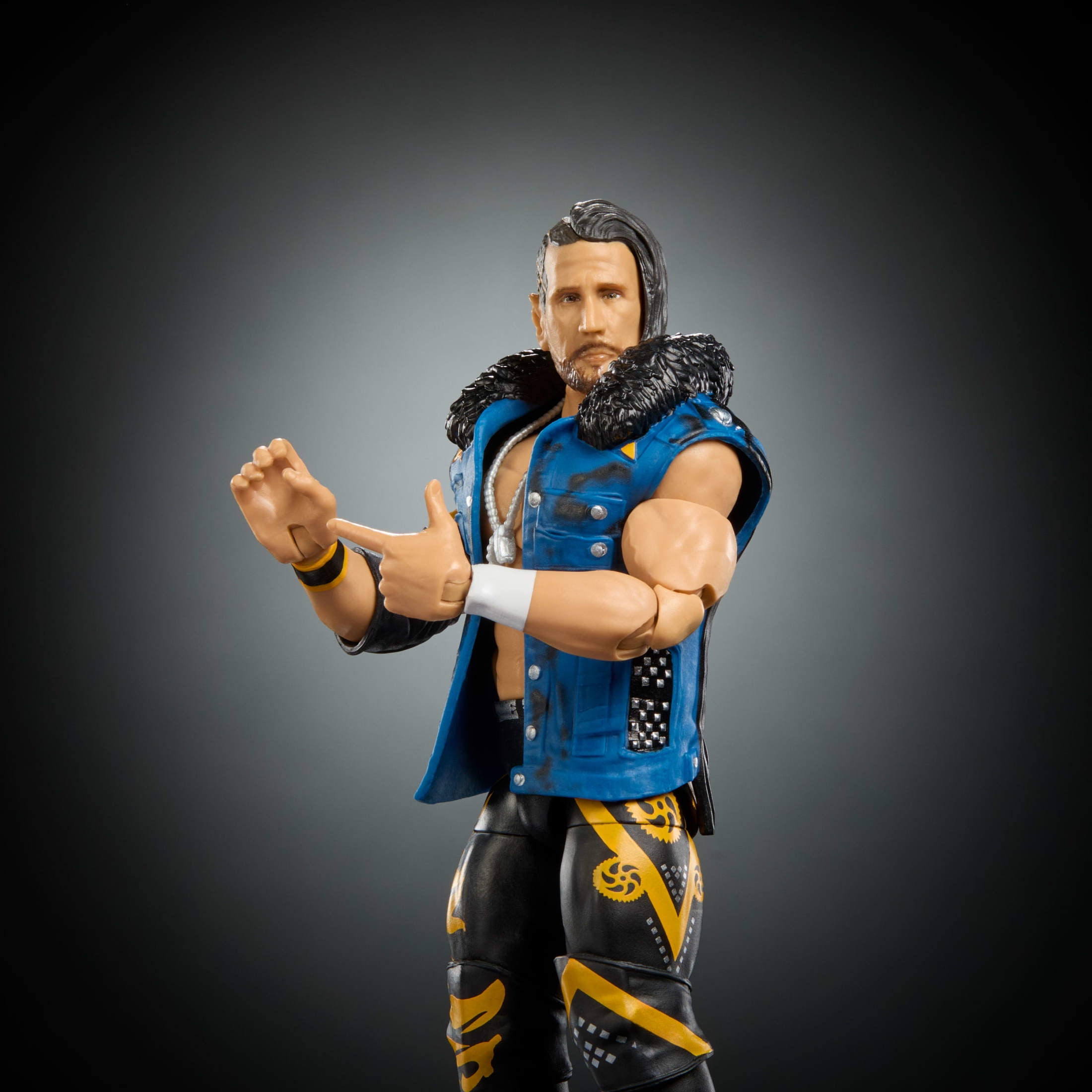 WWE Elite Alex Shelley Action Figure, Series #124, 6-inch