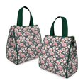 thumbnail image 2 of Pioneer Flower Floral Print Pattern Insulated Lunch Bag for Women & Adults,Large Portable Soft Cooler Lunch Bag,Thermal Food Storage Tote with Pearl Cotton,8.66L,8.75x5.75x9.5 Inch, 2 of 6