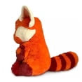 thumbnail image 3 of Muñeco de mapache de peluche rojo de 13 pulgadas, juguetes que se vuelven Panda rojo, muñeco de peluche, regalos de cumpleaños para niños, 3 of 5