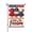 Style 1, variant on Patriotic Paw Welcome Garden Flag 12x18 Inch Double Sided – Uncle Sam Hat & Stars Design, Outdoor Fall Yard Decoration For Porch & Lawn