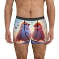thumbnail image 1 of Fotbe Heart Sky Bird Couple Calzoncillos Tipo Boxer con Bolsa de Soporte Total para Hombre, X-Temp Fresco, Transpirable y de Secado Rápido-XX-Large, 1 of 5