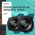 thumbnail image 2 of Altavoces para coche Pioneer TS-G1020S 4, 2 vías, 210 W de potencia máxima, 2 of 6