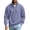 Purple, variant on Chiccall Mens Plus Size Sweatshirts Textured Mock Neck Long Sleeve Pullover with Pocket Casual Loose Quarter Zip Athletic Sweatshirts for Men