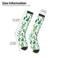 thumbnail image 5 of Fotbe Cactus Plants1 print Women's Men's Novelty Crew Socks Cotton Socks Knee High Socks for Walking,Running,Nurses,Pregnancy, 5 of 9