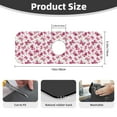 thumbnail image 2 of Pofeuu Girl Butterfly Print Splash Guard for Sink Faucet Sink Gadgets-Splash Guard Behind Faucet Drip Catcher for Kitchen, Bathroom,Sink Mat, 2 of 7
