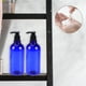 thumbnail image 4 of 2 botellas rellenables con atomizador de aceite esencial, maquillaje líquido, 500 ml (botella azul y bomba negra), 4 of 7