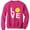 Pink, variant on TeeStars - Love Tennis - Gift Idea for Tennis Fans Cool Women Sweatshirt XX-Large Black