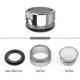 thumbnail image 2 of Faucet Aerator Replacement Filter Insert for Kitchen Bathroom Tap Spout Diffuser with Gasket 3-Pack, 2 of 5