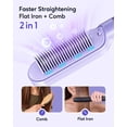 thumbnail image 3 of Cepillo alisador de pelo Wavytalk Ionic 6 Temperature Purple, 3 of 6