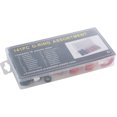 thumbnail image 2 of Junta de arandela de goma, 141 piezas de arandela de goma y junta de fibra, junta de sellado plana de 18 tamaños, surtido de arandelas para grifo, válvula, bomba, plomería, negro y rojo,, 2 of 5