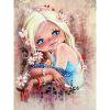 thumbnail image 2 of Cuadros Decorativos 5D DIY Diamond Painting Kits Full Square Drill Blue-eye Girl mosaico imagen pared Tmvgtek embutido en tela, 2 of 9