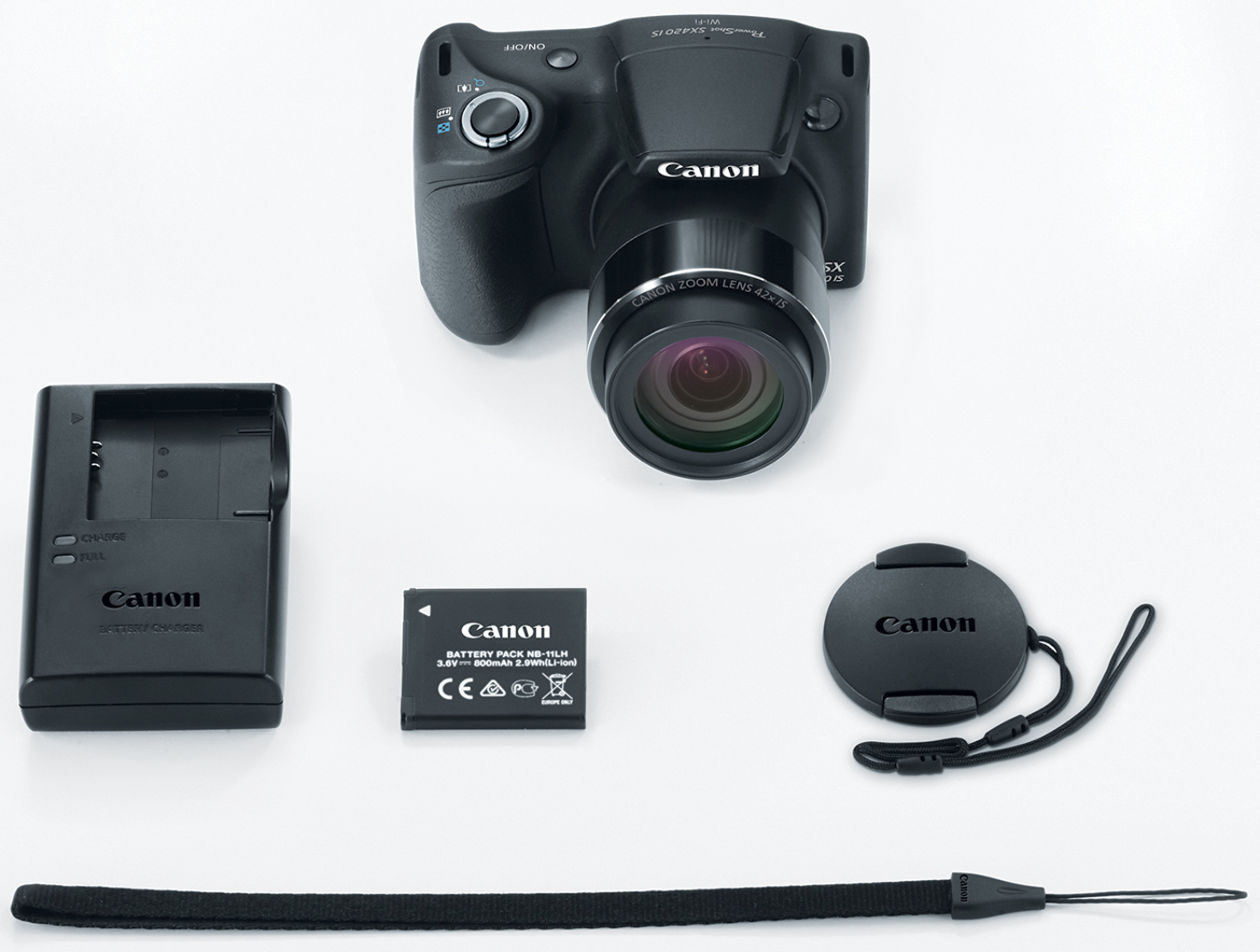 20.0-Megapixel PowerShot SX420 IS Digital Camera in Black - image 2 of 6