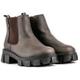 thumbnail image 2 of V.Gan Vegan Green Chelsea Boots, 2 of 4