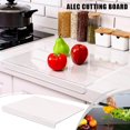 thumbnail image 1 of AMERTEER AOVUWU Kitchen Countertop With Acrylic Cutting Board  Countertop With Transparent Cutting Board With Edges  Countertop Protector  Home And Restaurant, 1 of 8
