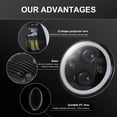 thumbnail image 4 of 5.75 inch LED Headlight Motorcycle Projector Headlamp Super Wide Angle Driving Light, 4 of 7