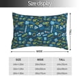 thumbnail image 2 of Salouo Modern Excavator Pattern Pillow Cases,1PC Pillow Covers with Envelope Closure Decorative Pillow Case for Bed Couch,Pillows Not Included-14"x20", 2 of 6