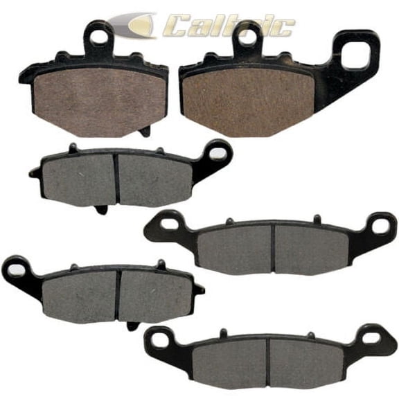 Front & Rear Brake Pads for Kawasaki EX650E EX650F ABS Ninja 650 2012-2016