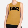 thumbnail image 2 of 1982 College Style Women's Muscle Tank Large Antique Gold, 2 of 5