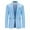 Sky Blue, variant on Men's Blazers & Suit Jackets Mens Suit Slim Fit One Button Solid Tuxedo Acket Business Suits Wedding Party Homecoming Suits for Men Sky Blue Xl