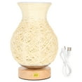 thumbnail image 2 of Lampe de Chevet en Vase de Rotin, Lampe de Table en Vase de Rotin Gradation Progressive pour Table à Manger, 2 of 8