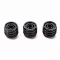 thumbnail image 2 of Electric Guitar Volume Control Knob Set Accessories Black Metal for Guitar 3pcs, 2 of 5