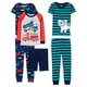 thumbnail image 1 of Conjunto de pijama Simple Joys de Carter's Boys, 6 piezas, algodón 2T, 1 of 2