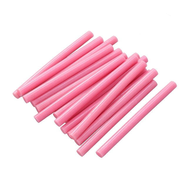 MasteelfCA 16 Pcs Bâtons de Colle Colorés pour Colle Chaude Outil de Réparation Multifonctionnel (Rose)