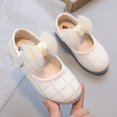 thumbnail image 2 of NIUREDLTD Girls Dress Shoes Wedding Bowknot Girl Shoes Princess Party School Shoes Low Heel For Kids Size 25, 2 of 5
