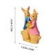 thumbnail image 3 of Cute Easter Bunny Shaped Decorations For Living Room Entryway And Bedroom Resin Crafts Ornaments And Statues., 3 of 6