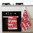 Absorbent Kitchen Towels, Popcorn2 Quick Drying Dish Towels for Kitchen
