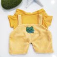 thumbnail image 3 of 1 Set Clothes for 30cm Stuffed Dolls LaLafanfan Cafe Duck Dog Plush Toy Cartoon Hoodie Overalls Accessories Kids Girls Gift, 3 of 5