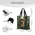 thumbnail image 3 of Balery Jungle Hat Bear Bolsa de Mano para Mujeres con Cremallera, Bolsa de Gimnasio con Compartimentos, Bolsa para Laptop, Bolsa para Trabajo, 3 of 7