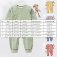 thumbnail image 3 of 18-24 Months Newborn Baby Boy Girl Sleep Play Footed Sleeper Long Sleeve Pyjamas Baby Cotton Up Sleepsuit Baby Footed Pajam Blue, 3 of 6