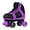 Purple, variant on Crazy Skates SK8 Roller Skates for Girls and Boys - Both Adjustable and Fixed sizes