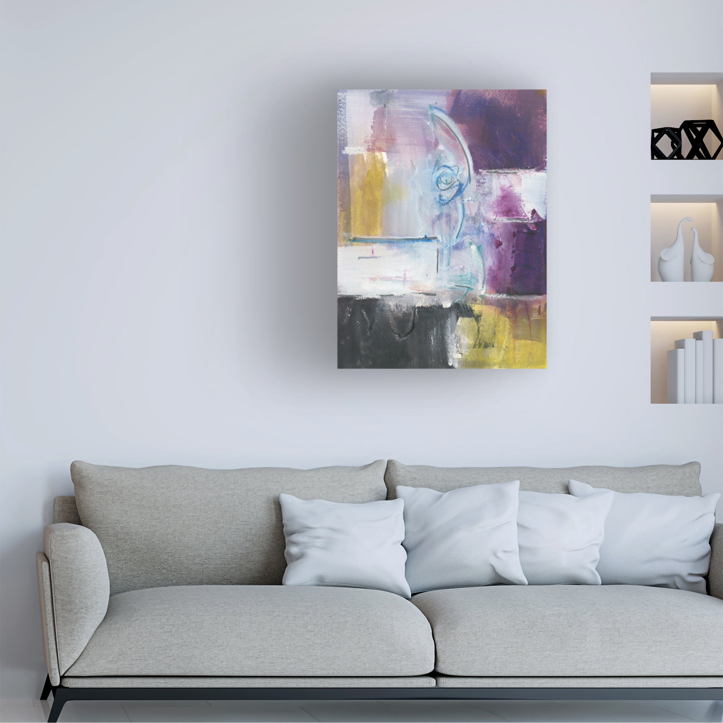 Joyce Combs 'New Beginning I' Canvas Art