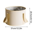 thumbnail image 3 of Xihbxyly Venta de Liquidación Cubo de Agua Plegable para Remojar Los Pies, Bolsa para Remojar Los Pies, Cubo de Agua de Gran Capacidad, 3 of 7