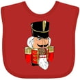 thumbnail image 3 of Inktastic Christmas Nutcracker in Red Boys or Girls Baby Bib, 3 of 4